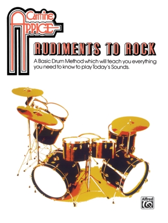Carimine Appice Rudiments Rock Drum Teaching Material