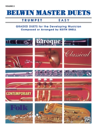 Belwin Master Duets vol.2 for 2 trumpets (easy)