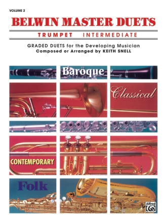 Belwin Master Duets vol.2 for 2 trumpets (intermediate)