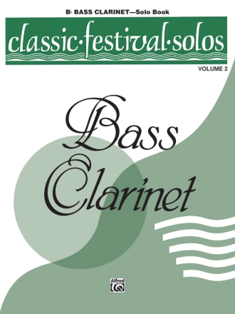 Classic Festival Solos vol.2 for bass clarinet and piano