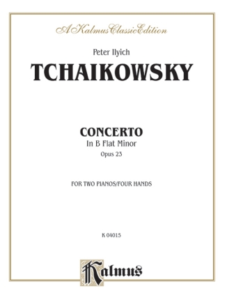 Tchaikowsky Piano Conc.#1 2P4H  Kalmus Classic Series