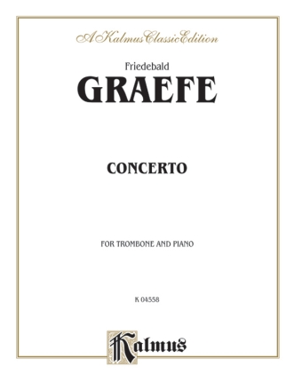 Concerto for trombone and orchestra for trombone and piano