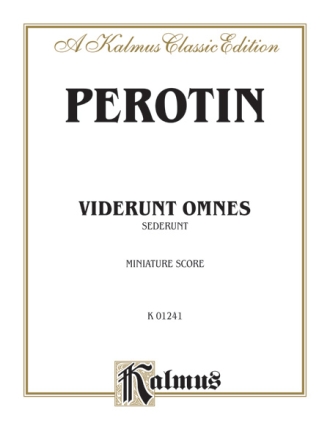 Viderunt Omnes - Sederunt  miniature score