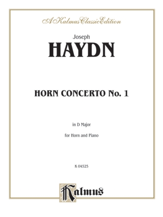 Haydn Horn Concerto No. 1     Hn  Kalmus Classic Series