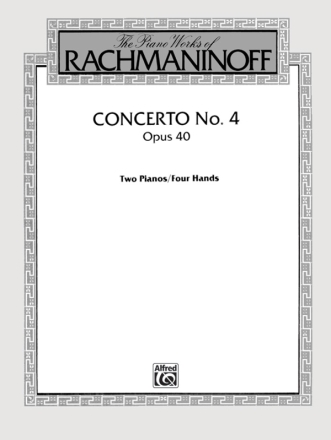 Concerto g minor no.4 op.40 for piano and orchester edition 2 pianos