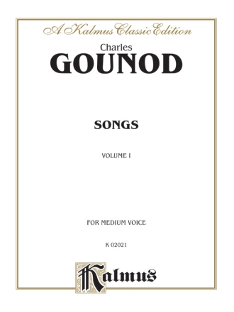 Songs vol.1 for medium voice and piano score