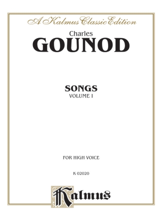 Gounod Songs Vol I High  Kalmus Classic Series