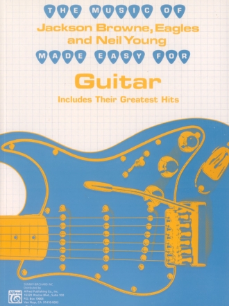 Browne Eagles Young Easy Gtr Guitar teaching (pop)