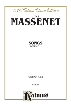 Songs vol.1 for high voice and piano score,  archive copy