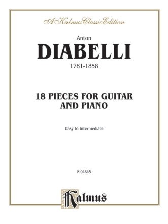 18 Pieces for guitar and piano
