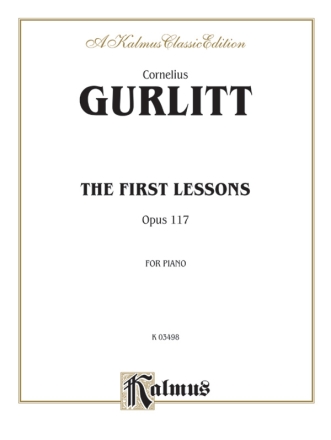 The First Lessons op.117 for piano