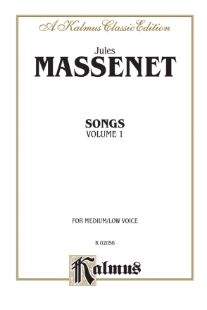 Songs vol.1 for medium/low voice and piano score