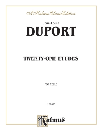 21 Etudes for cello