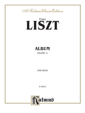 Liszt Album 2    P/S  Kalmus Classic Series