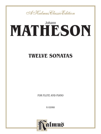 12 Sonatas for flute and piano