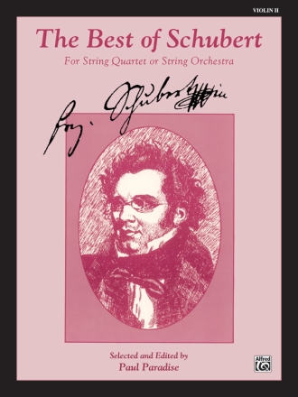 Best Of Schubert Vln Ii String Orchestra