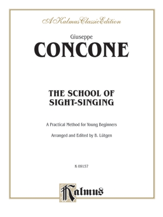 Concone Sch. Of Sight Read.  Voc  Kalmus Classic Series