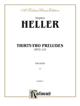 32 Preludes op.119   for piano