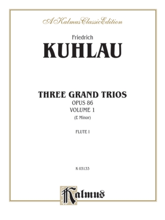 Grand Trio e-Moll op.68,1 f�r 3 Fl�ten Stimmen