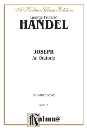 Handel Joseph & His Bretheren 17  Kalmus Classic Series