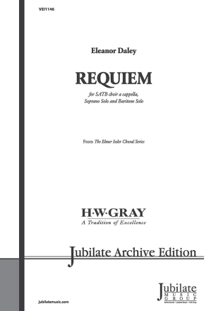 Requiem für Sopran, Bariton und gem Chor a cappella Partitur