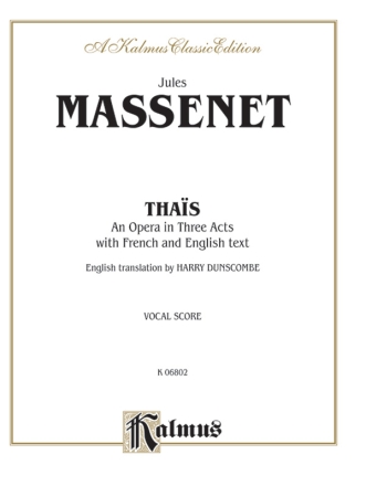 Thais vocal score (en/frz)
