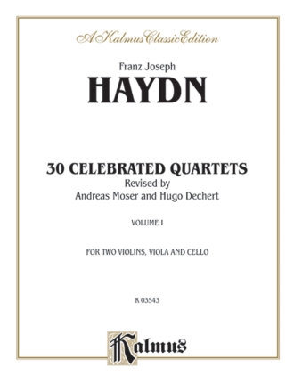 Haydn 30 String Quart. Vol. 1  4  Kalmus Classic Series