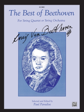 Beethoven, L.V arr. Paradise,PBest of Beethoven, The. score String Orchestra