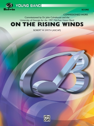 Smith, Robert W.On the Rising Winds (score) Symphonic wind band