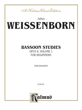Bassoon Studies op.8 vol.1 for bassoon