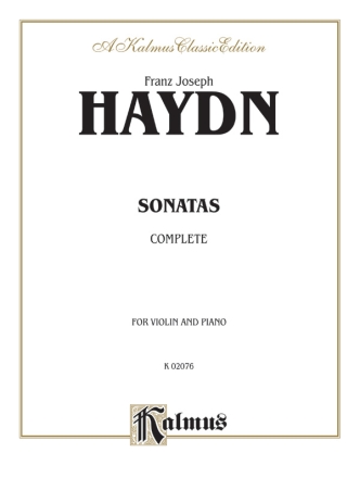 Sonatas for violin and piano