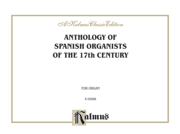 Anthology of Spanish Organists  of 17th Cent.  for organ