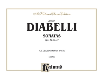 Diabelli Sonatas Op.32,33,37   P  Kalmus Classic Series