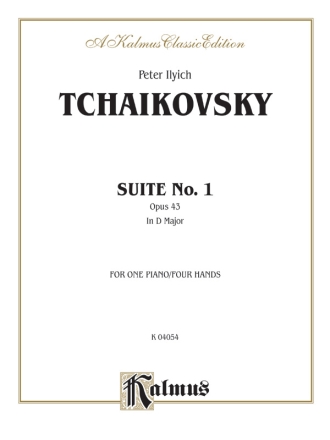 Tchaikowsky Suite 1  1P4H  Kalmus Classic Series