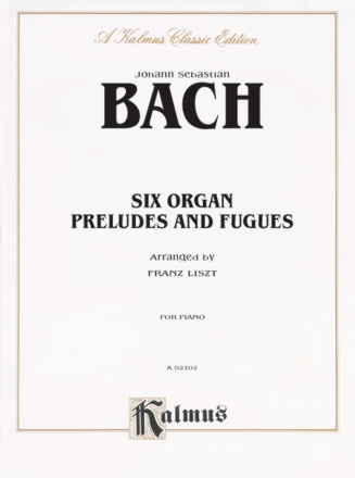 6 Preludes and Fugues for piano
