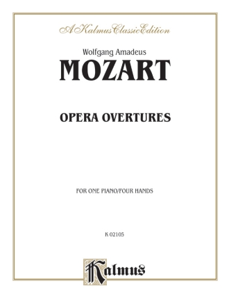 Mozart Overtures  Kalmus Classic Series