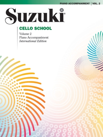Suzuki Cello School vol.2 piano accompaniments rev. Neuausgabe