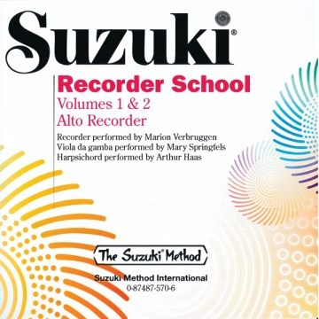 Suzuki Recorder School CD vol.1 + 2