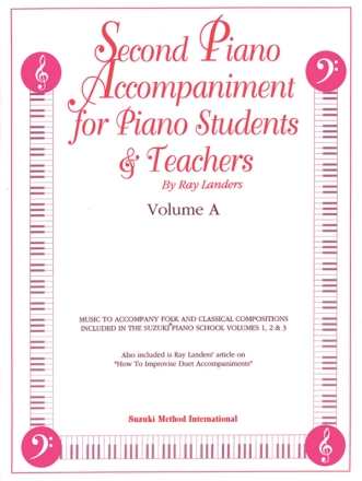Second Piano Accomp Vol A Piano teaching material