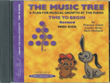Music Tree Time To Begin Midi Piano teaching material