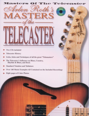 Masters of the Telecaster (+CD): for guitar