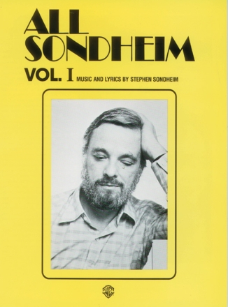 All Sondheim vol.1: Songbook piano/vocal/guitar Music and lyrics by Stephen Sondheim