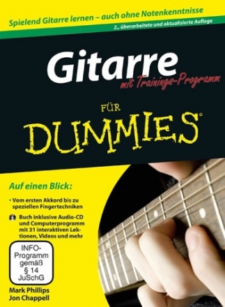 Gitarre mit Trainingsprogramm fr Dummies (+CD+CD-ROM)  Neuausgabe 2014