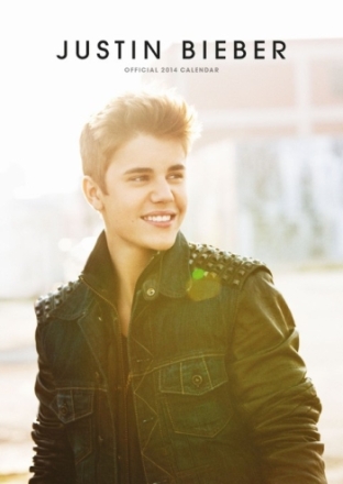 Kalender Justin Bieber 2014 Monatskalender 29,7 x 42,0 cm