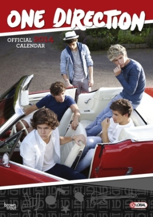 Kalender One Direction 2014 Monatskalender 29,7 x 42,0 cm