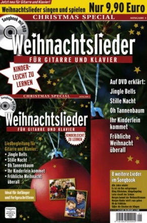 Weihnachtslieder (+DVD) fr Gitarre und Klavier