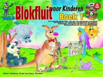 Blokfluit voor kinderen vol.1 (+CD +DVD) (nl)