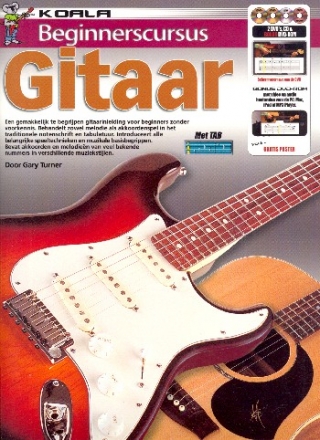 Beginnerscursus (+Media-Online) voor gitaar/tabulatuur (nl)