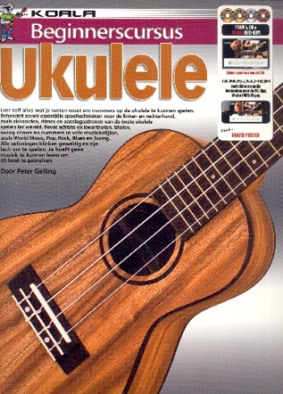 Beginnerscursus (+CD +2 DVD's +DVD-ROM) voor ukulele (nl)