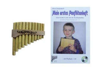 Mein erstes Panfl�tenheft Band 1 (+CD +Instrument) f�r Kinderpanfl�te (d2-g3) Set